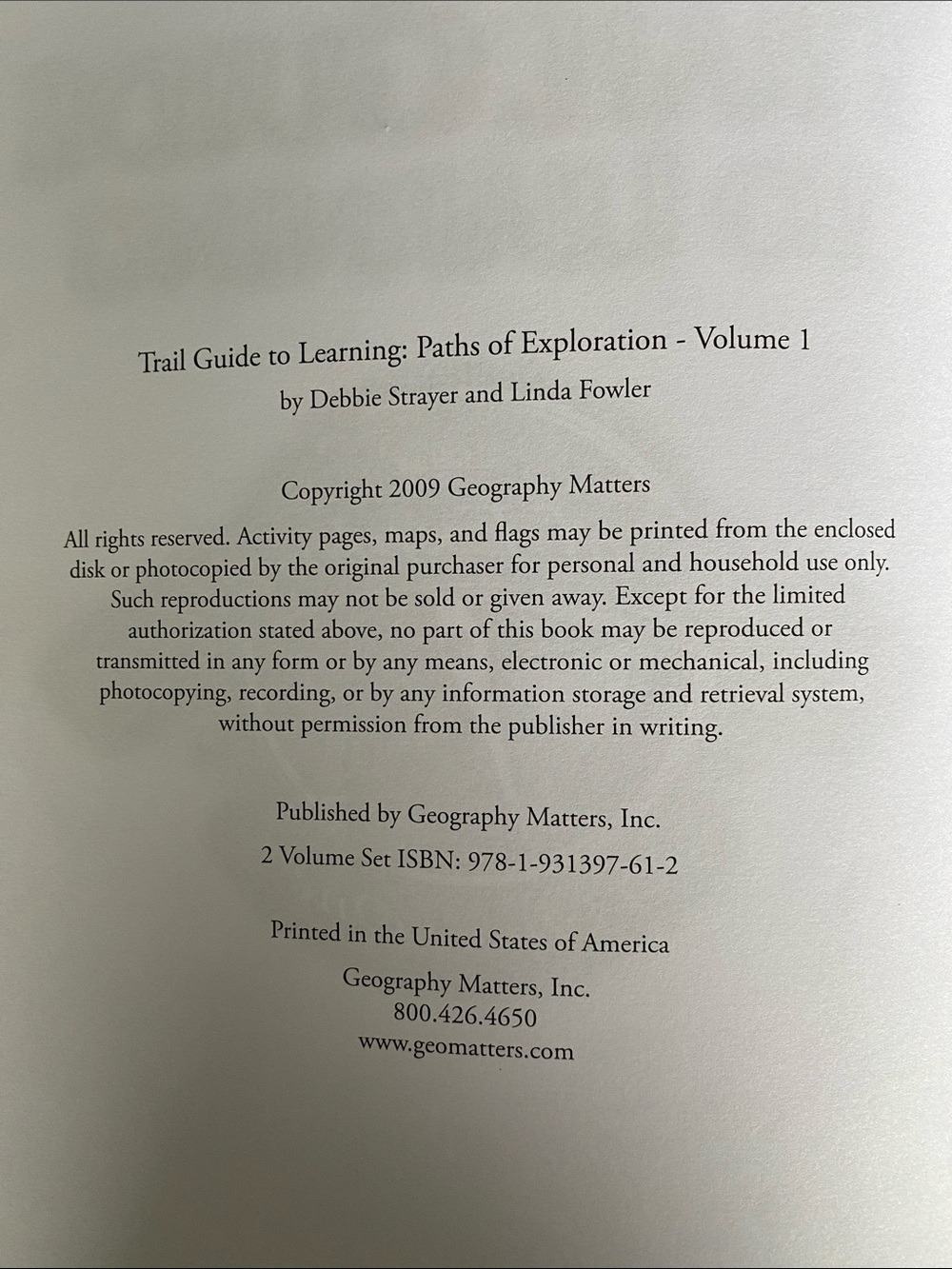Trail guide to learning paths of exploration volume 1 & 2 CD included-untested - Picture 6 of 13